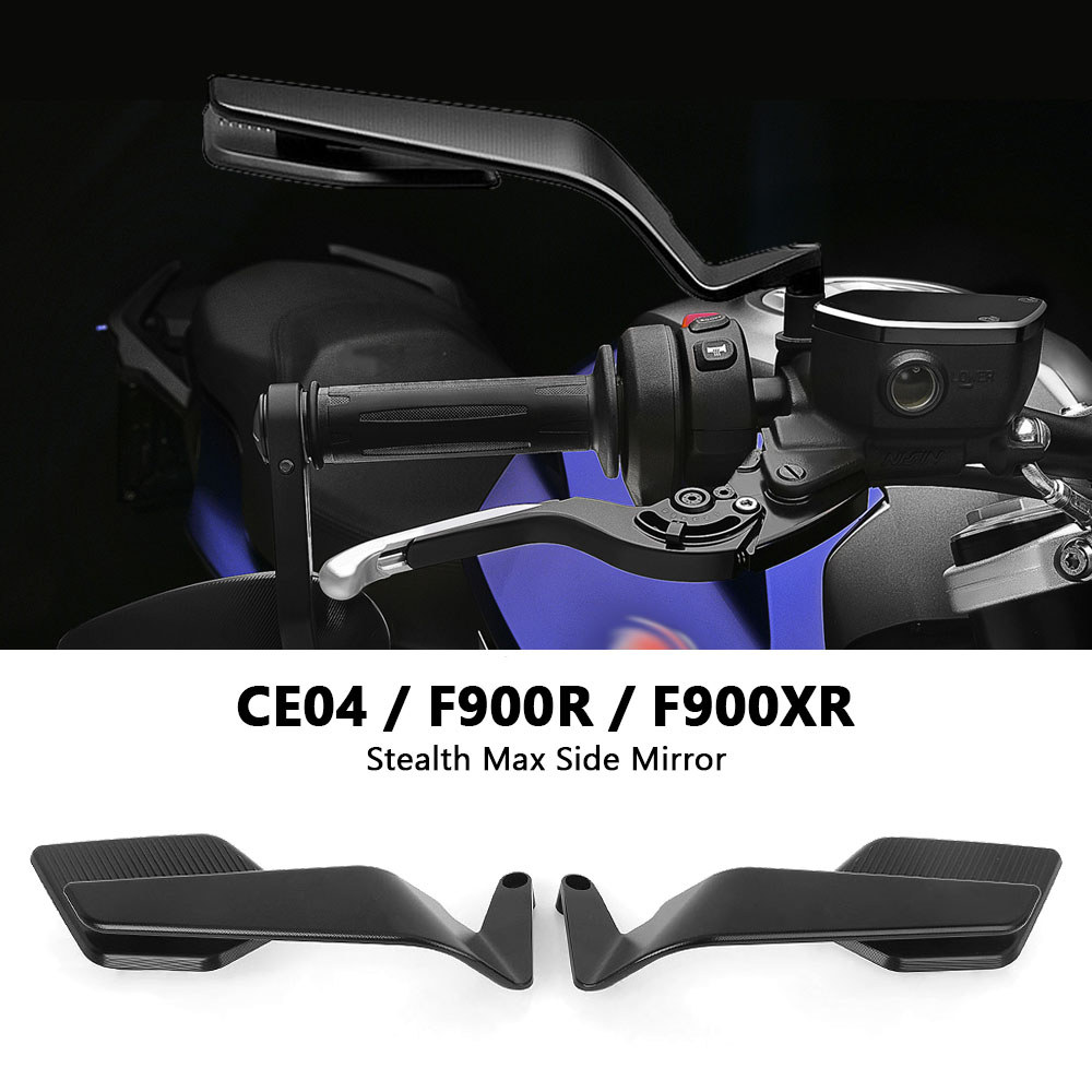 รถจักรยานยนต์ Stealth Max กระจกมองหลังปรับ Winglet กระจกอุปกรณ์เสริมสําหรับ BMW CE 04 CE04 F900R F90