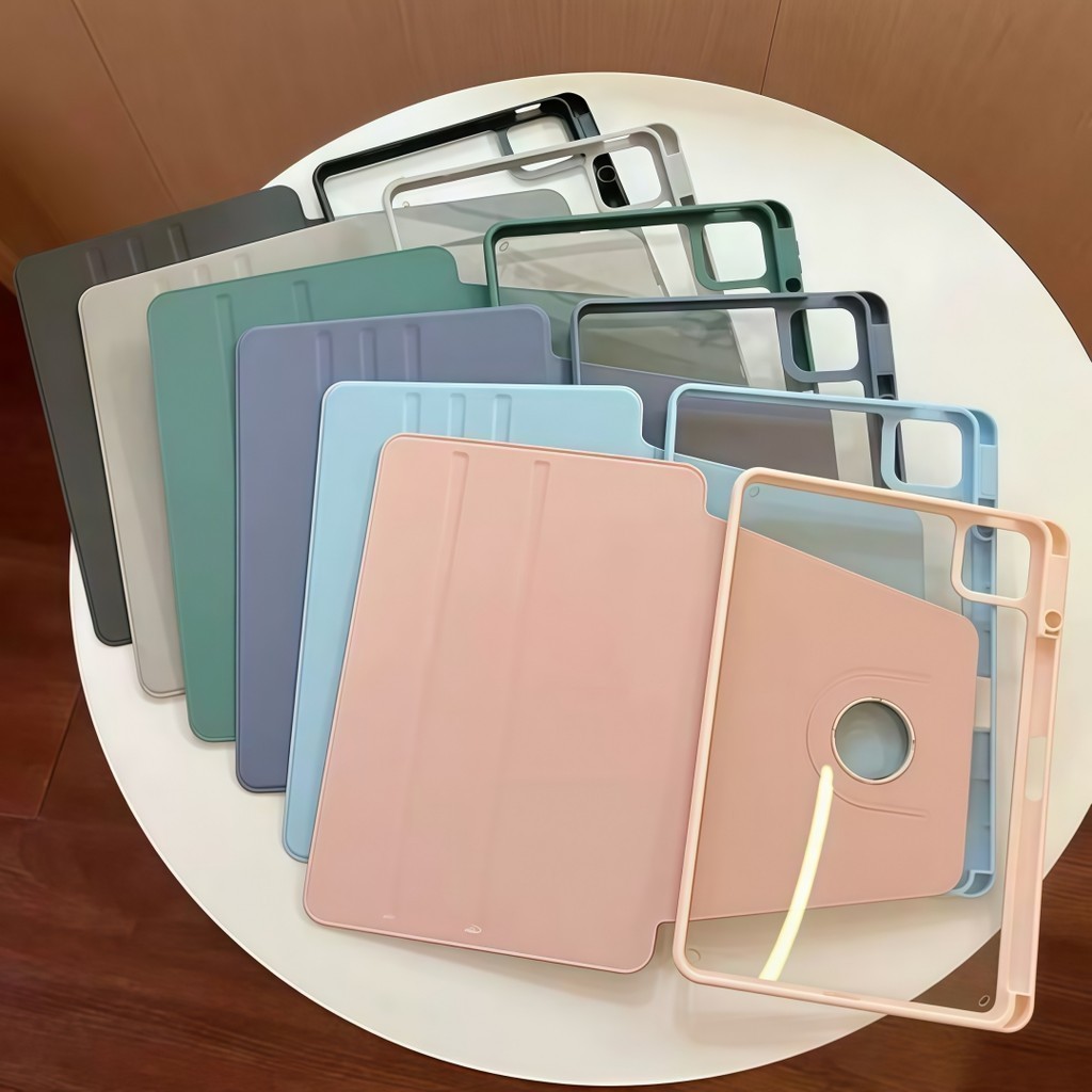 Samsung case เคสไอแพด เคส สำหรับ ไอแพด Galaxy Tab A11/A11+ A9 S10FE/S10Lite S9/S9FE/S10 S9FE+/S10+ รุ่นหมุนได้ 360องศา - รูปที่ 7