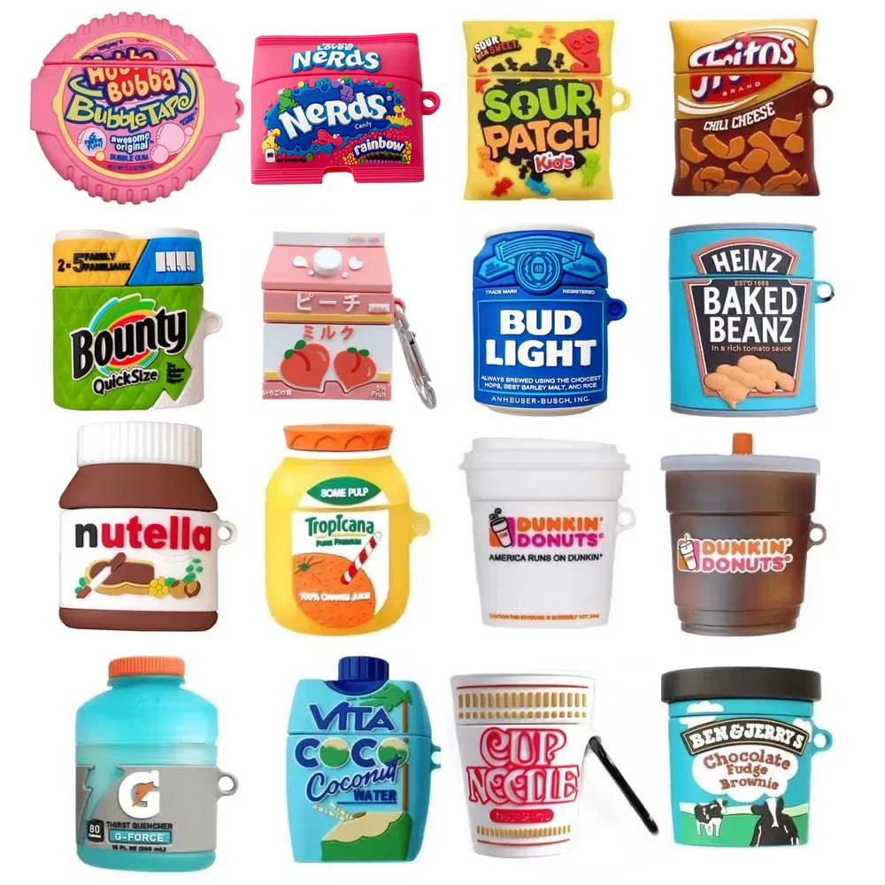 สําหรับ AirPods Pro 3 กรณีการ์ตูนไอศกรีมขนมหูฟังสําหรับ AirPods 4 กรณีหูฟังไร้สายสําหรับ AirPods Pro