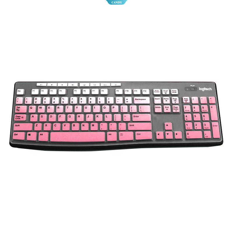 ตัวป้องกันแป้นพิมพ์ปุ่มกดแบบคอนทัวร์สําหรับ Logitech MK270 MK200 MK275 [ZK]