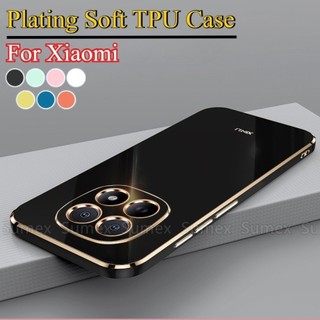 ชุบเคสTPUนุ่มสําหรับRedmi Note15 Note 15 Pro Plus 5Gแฟชั่นGlossy Electroplatedซิลิโคนเคสโทรศัพท์บางปกหลังXiaomi Redmyไม่15Pro + 2026