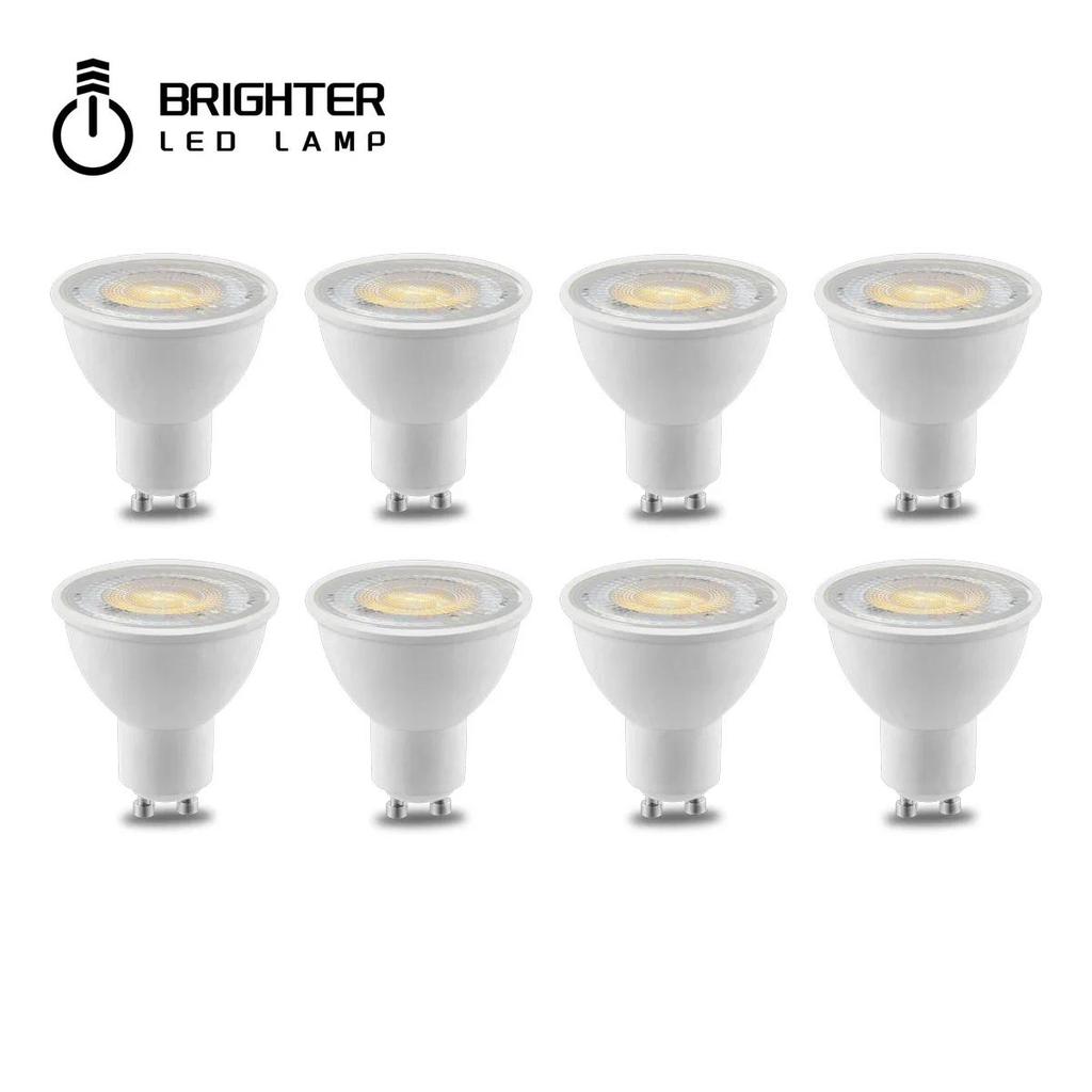 1-10PCS Led Spotlight GU10 3W 5W 6W 7W 8W Lighting Bulb 220V Indoor Lighting 3000K 4000K 6000K Bombi