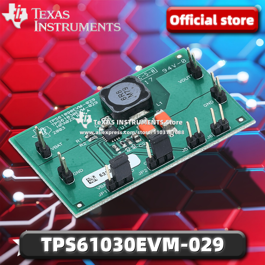 TI Official TPS61030EVM-029 TPS61030 Eประเมินโมดูล (QFN Package)