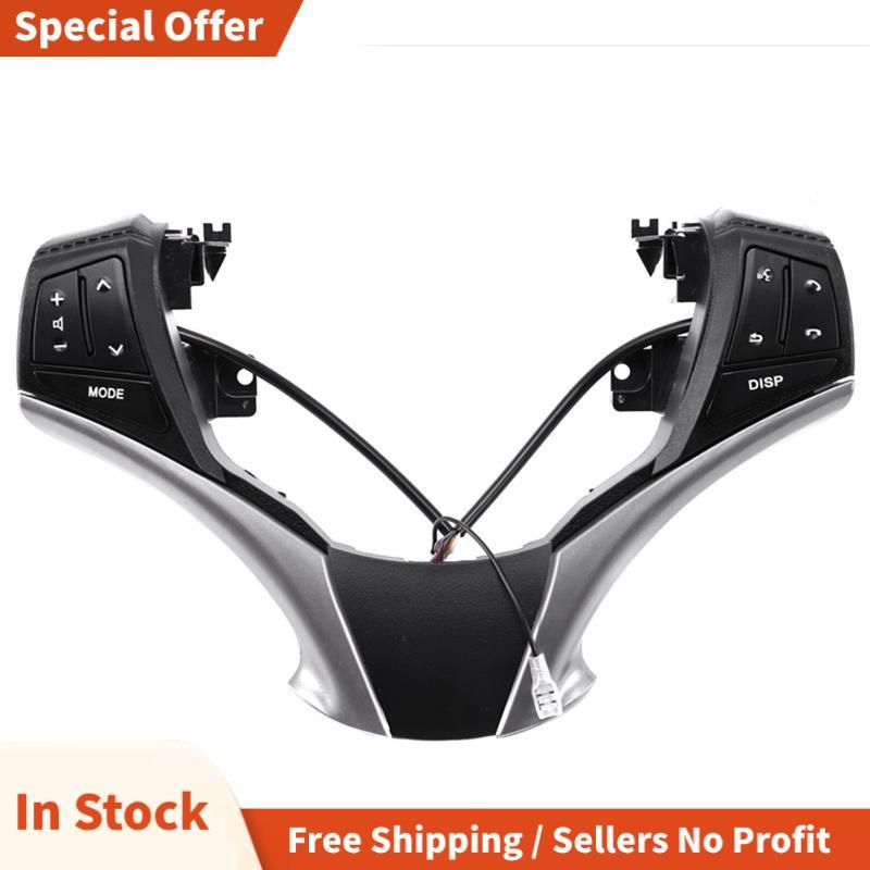 สวิตช์ควบคุมเสียง 84250-0D120 84250-0D120-E0 พวงมาลัยมัลติฟังก์ชั่น Fit สําหรับ 2013-2016 10 Key