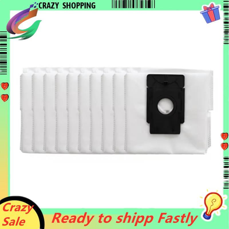 10 ชิ้น 3.3L ถุงเก็บฝุ่นสําหรับ MiWhole M8 Lite, VRR80214VB และ VCR 7130 Sweeper อุปกรณ์เสริม