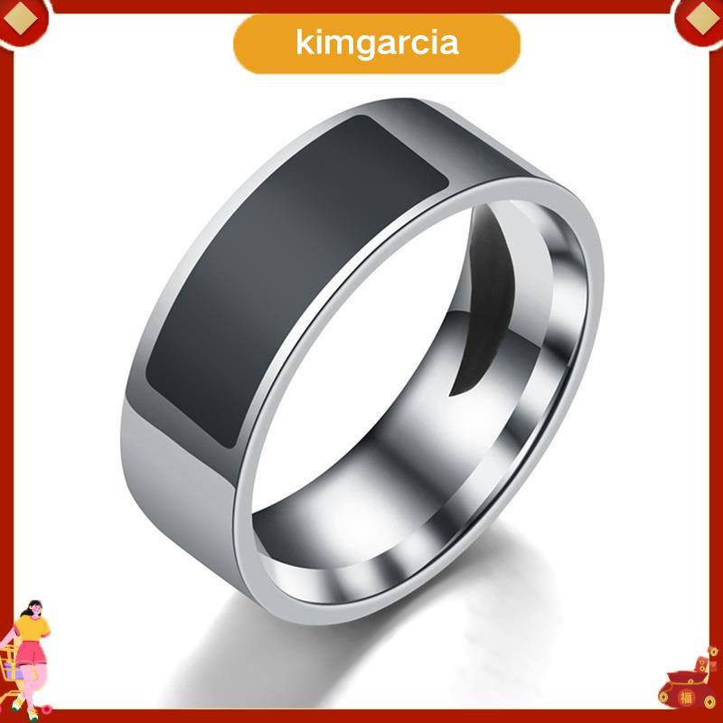 kimgarcia Smart Chip Ring ป้ายโทรศัพท์มือถือ Smart Ring ใหม่ B 1 ชิ้น