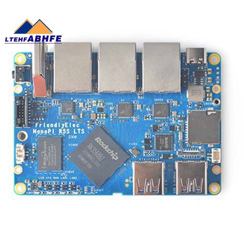 [ขายร้อน L]สําหรับเราเตอร์ R5S 4G+32G RK3568 บอร์ดพัฒนา OpenWRT - เราเตอร์เครือข่าย Gigabit คู่รองรั