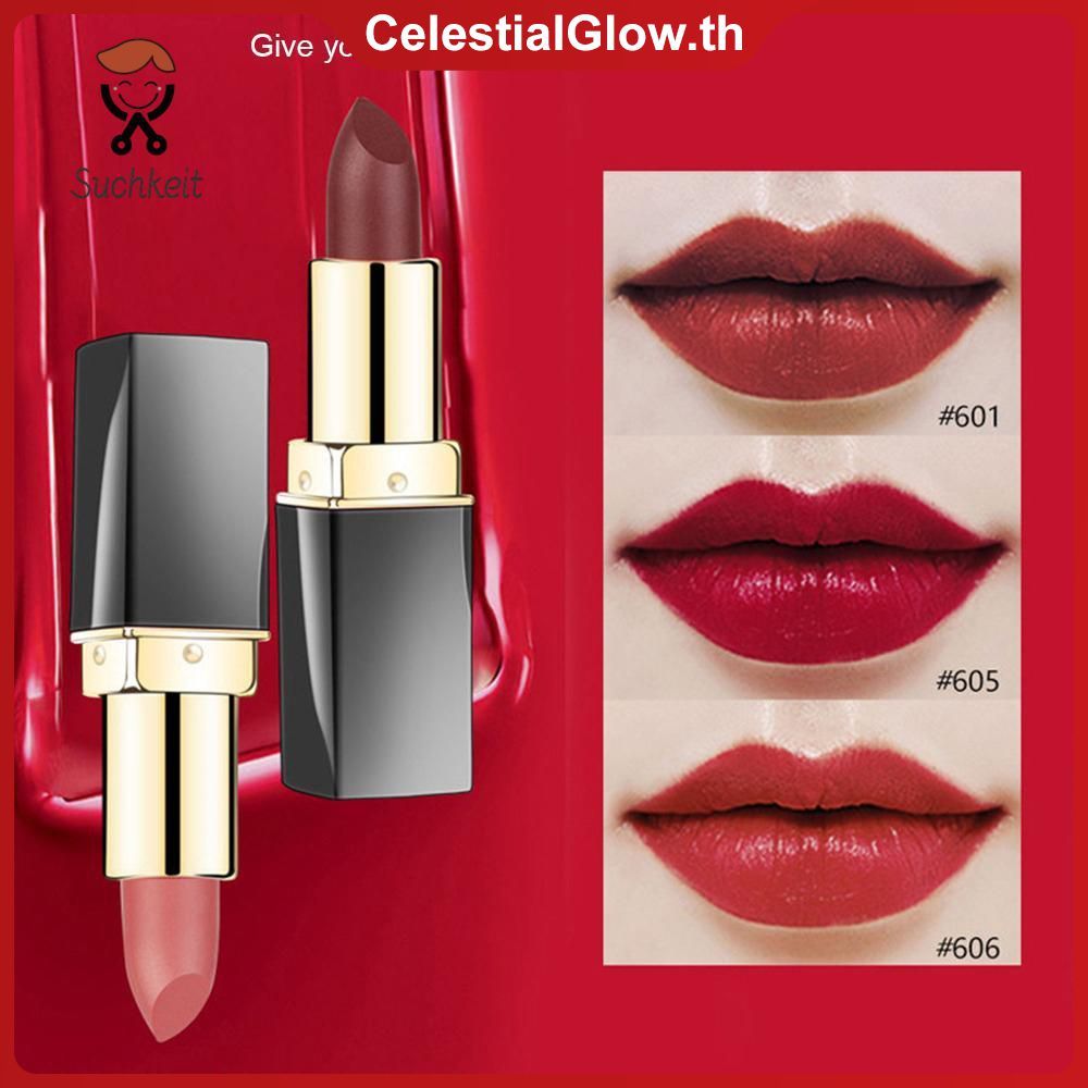 [COD] 2025 Nayou Lipstick Matte Waterproof Long-lasting Lipstick Non-fading Non-stick Lip Gloss Lip 