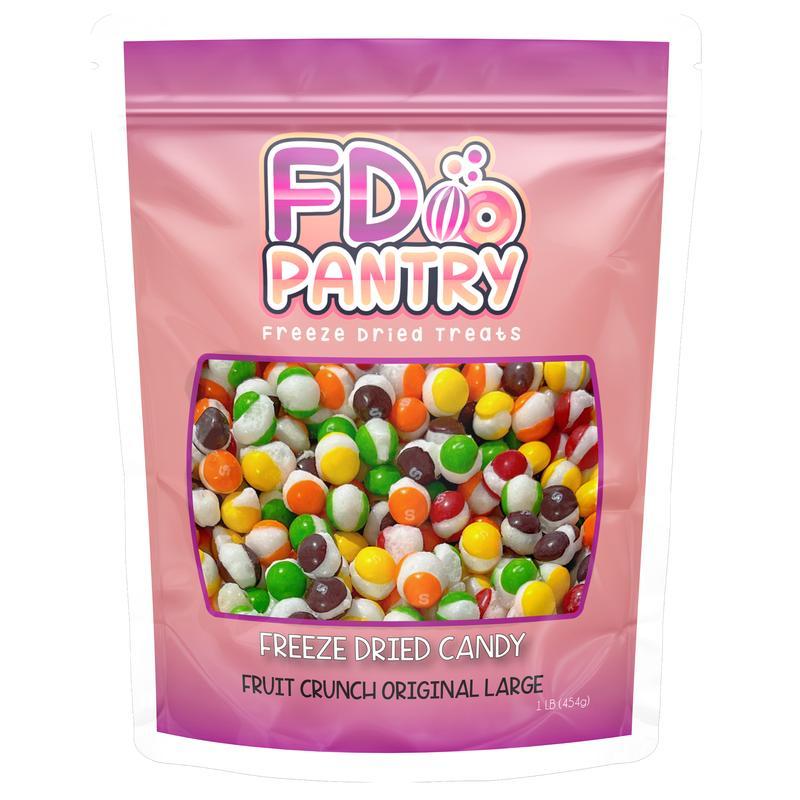 ผลไม้แห้งแช่แข็ง Crunch Candy Crunchy Treat Snack Sweet Candies ของขวัญ Original Wildberry Sour Trop