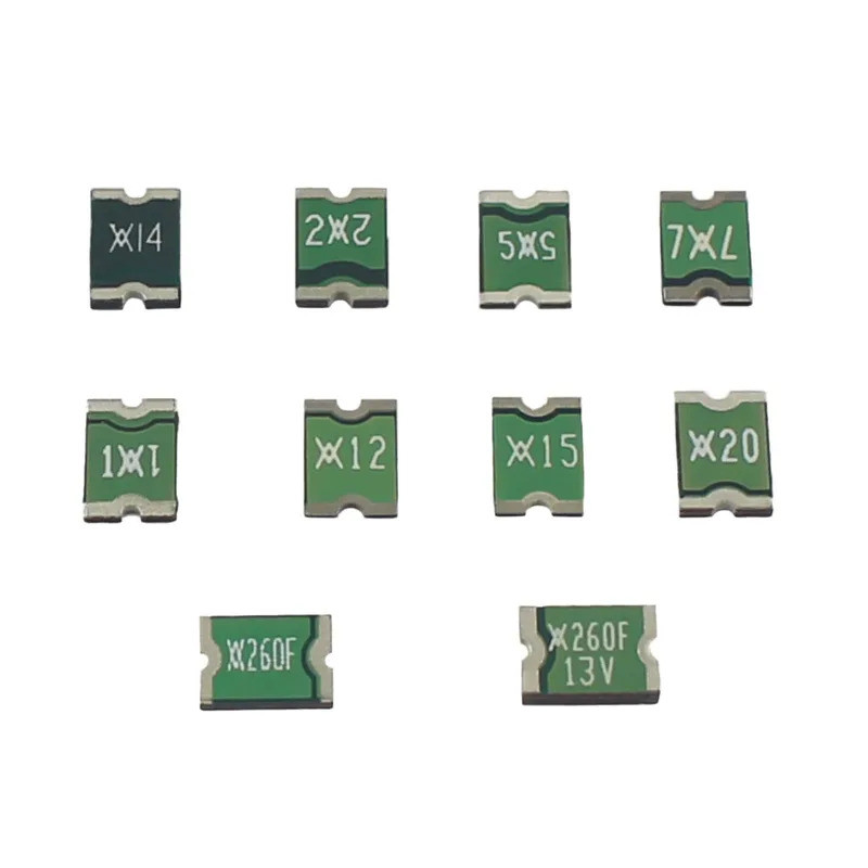 10pcs รีเซ็ตฟิวส์ 1812 miniSMDC SMD PPTC Self-recovery 0.14A 0.2A 0.5A 0.75A 1A 1.25A 1.5A 2A 2.6A 6