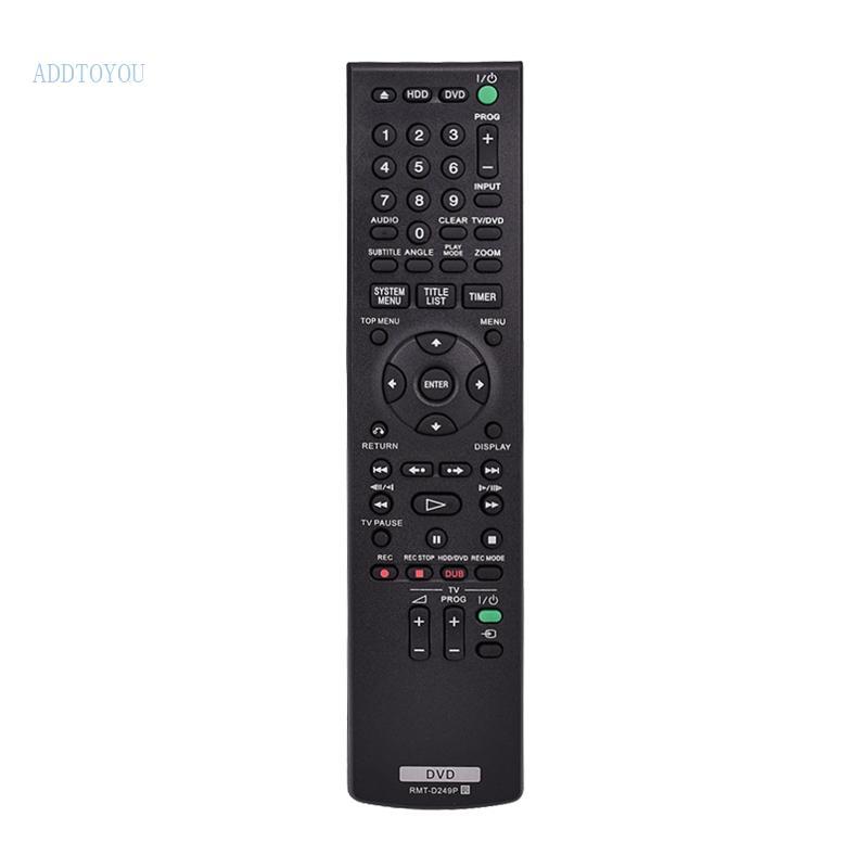 3C น้ําหนักเบา DVD รีโมทคอนโทรล RMT-D249P สําหรับ RDR-HX780 RDR-HX980 RDR-HX1080