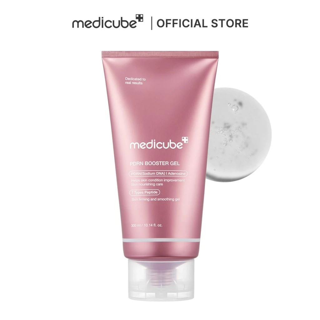 [MEDICUBE] AGE-R PDRN Booster Gel 300ml | ผ่อนคลาย | ยกกระชับ | ไฮเดรติ้ง | ที่กั้น | มอยเจอร์ไรเซอร์ ราคา ถูกที่สุด ดีลบีเคเค แกลเลอรีภาพที่ 4