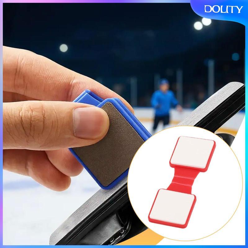 [dolity] Ice Skate Sharpener Whetstone Red สําหรับ Roller Shoes Ice Skate Shoes Traveling