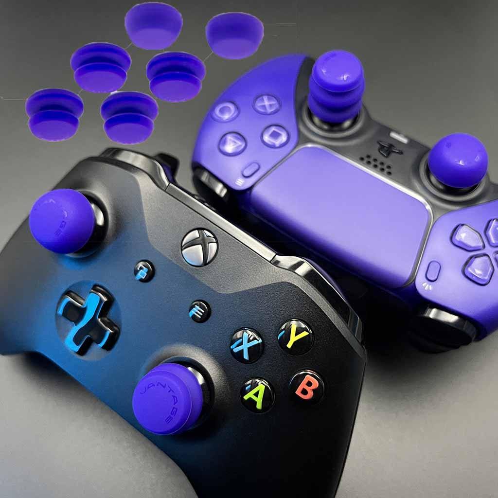 3 ความสูงตัวเลือก Controller Thumb Grips ชุดสําหรับ PS5, PS4, Xbox & Switch Controllers, Anti-Slip T
