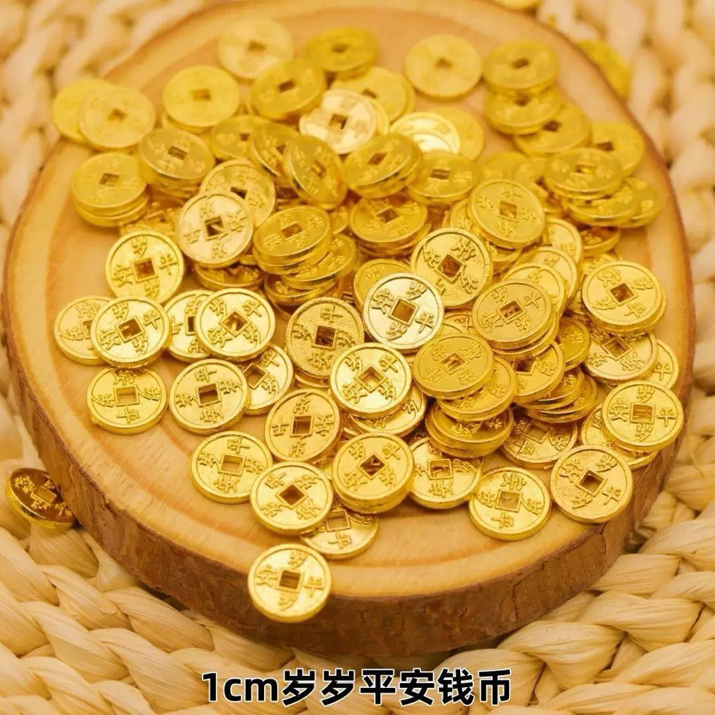 100ชิ้น โมเดลทองน้ำหนักเบามี3แบบพร้อมส่งจากไทย ตกแต่งภายในเปิดพิธีขึ้นบ้านใหม่ของขวัญเล็กๆ - รูปที่ 4