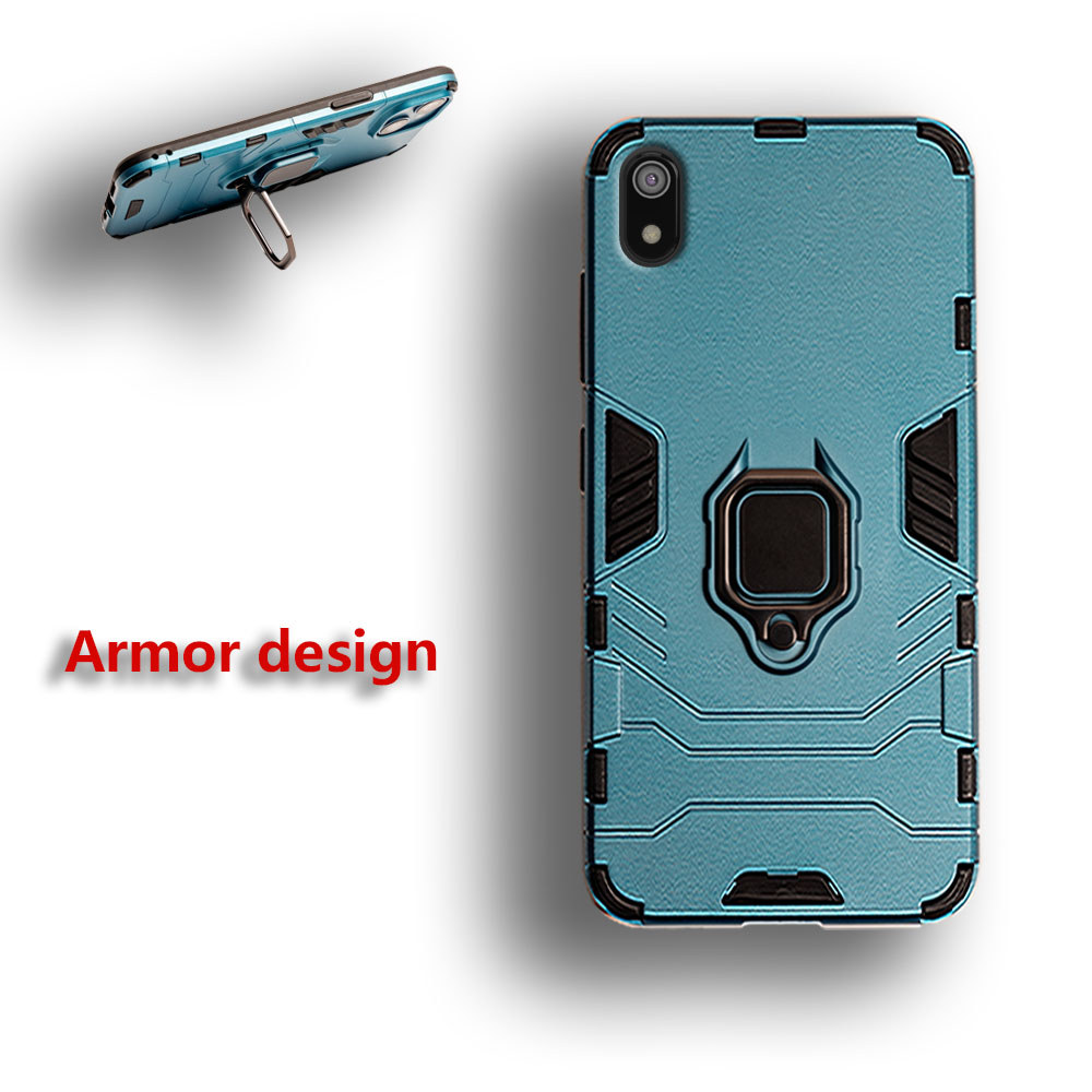 เกราะทหารสําหรับ Xiaomi Redmi 7A MZB7995IN M1903C3EG M1903C3EH M1903C3EI Kickstand ป้องกันเคสโทรศัพท