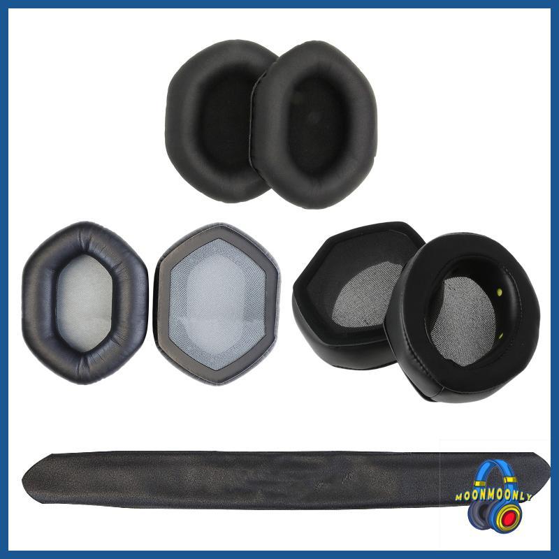 MOON ฝาครอบที่ทนทานหน่วยความจําโฟมแผ่นรองหูฟังสําหรับ V-Moda Crossfade 2 M-100 LP2