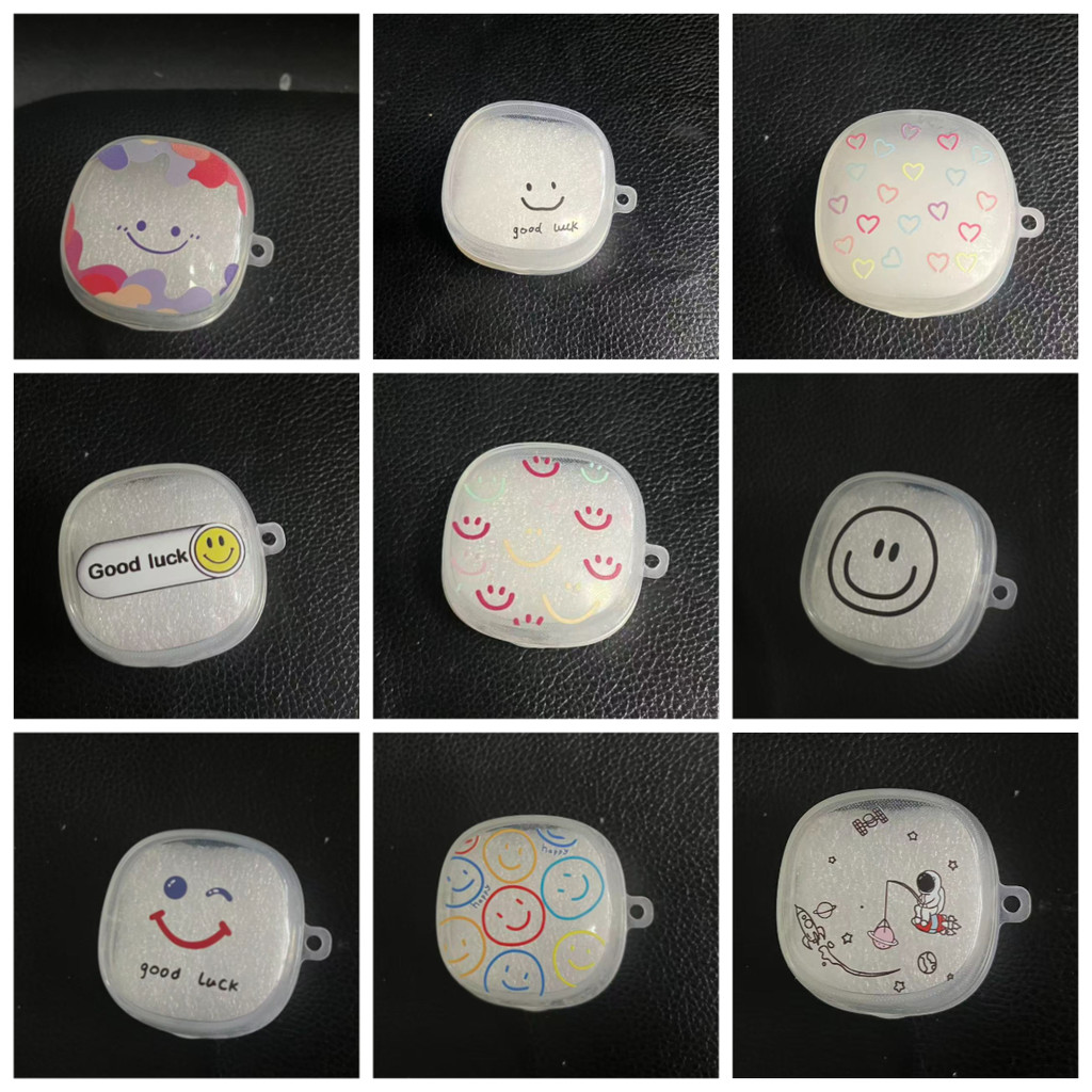 การ์ตูนสําหรับ Baseus WM01 / WM02 หูฟังการ์ตูนซิลิโคนฝาครอบ Baseus WM02 กรณีตลก