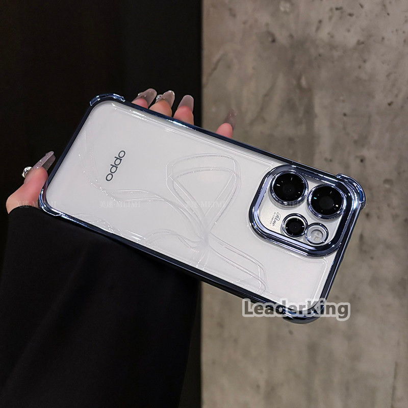 เคส กันรอยเลนส์กล้อง สำหรับ Oppo Reno15 Reno15Pro Reno15ProMax Reno15F A6X A5X A3X A6 A5 เคส กันกระแทก หรูหรา 021