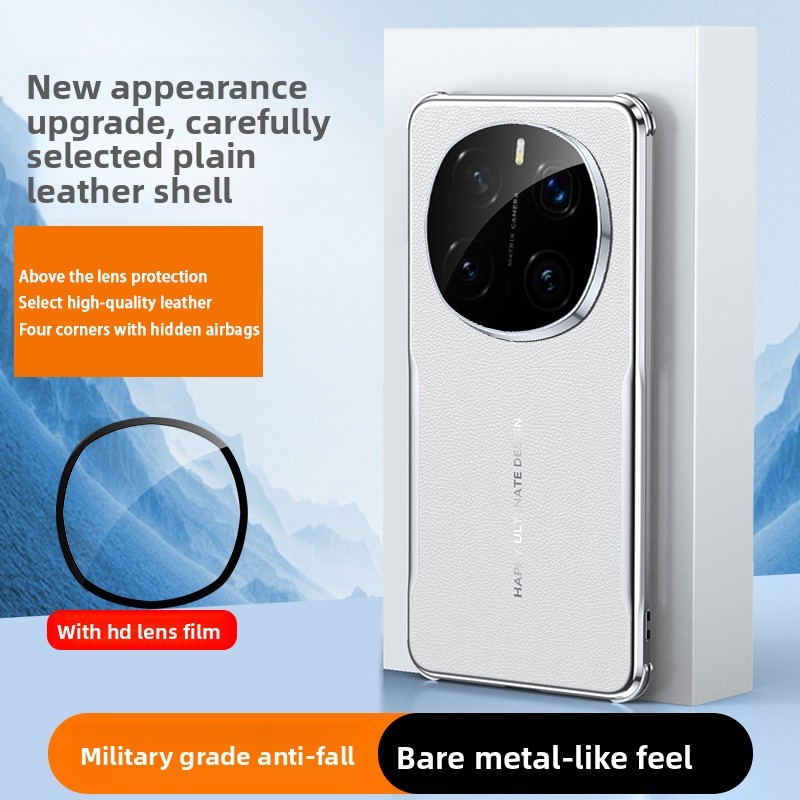 เคสโทรศัพท์หนัง PU พื้นผิวไฟฟ้า TPU รวมทุกอย่างเคสป้องกันเลนส์เหมาะสําหรับ Glory Magic C7, Glory Mag