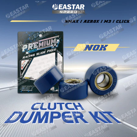 ลูกยางครัช ด้วยหลักเหล็ก คุณภาพสูง NMAX / AEROX / M3 / CLICK / PCX / ADV 3ชิ้น