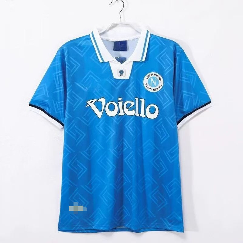 Jersey Napoli บ้าน-retro ปี 1993-1994 หมายเลข 10 Maradona