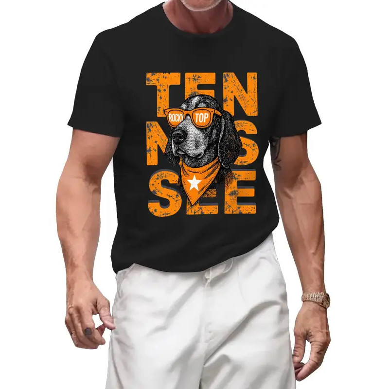Baju Bola Sepak Rocky Top Tennessee Baju Sukuarelwan Universiti Tennessee Baju เสื้อยืด Hari Permain