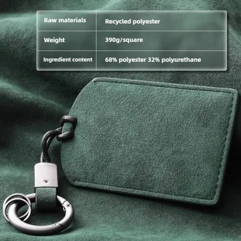 IMIHAN1 รถ NFC Card Holder,มินิหนังแท้Key Cover,Light Luxury License NFC PVC Card Cover Flip Suede Coverอุปกรณ์เสริมอัตโนมัติ thumbnail 10
