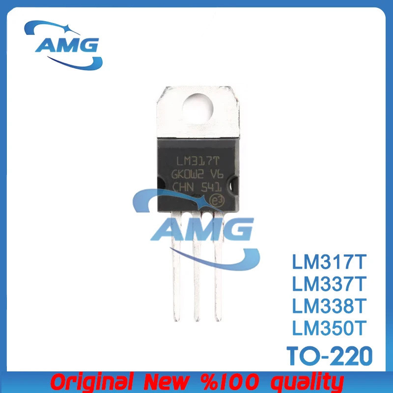 5 ชิ้น LM317T LM337T LM337, LM338T, LM338, LM350T, LM350 TO-220 Field Effect ทรานซิสเตอร์