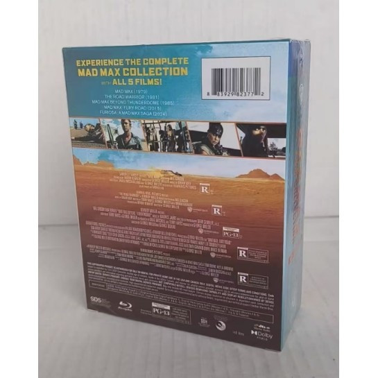 Blu-ray American Series Mad Max 1-5 (2024) Box Set BD25 5 แผ่น A0101 ราคา ถูกที่สุด ดีลบีเคเค แกลเลอรีภาพที่ 4