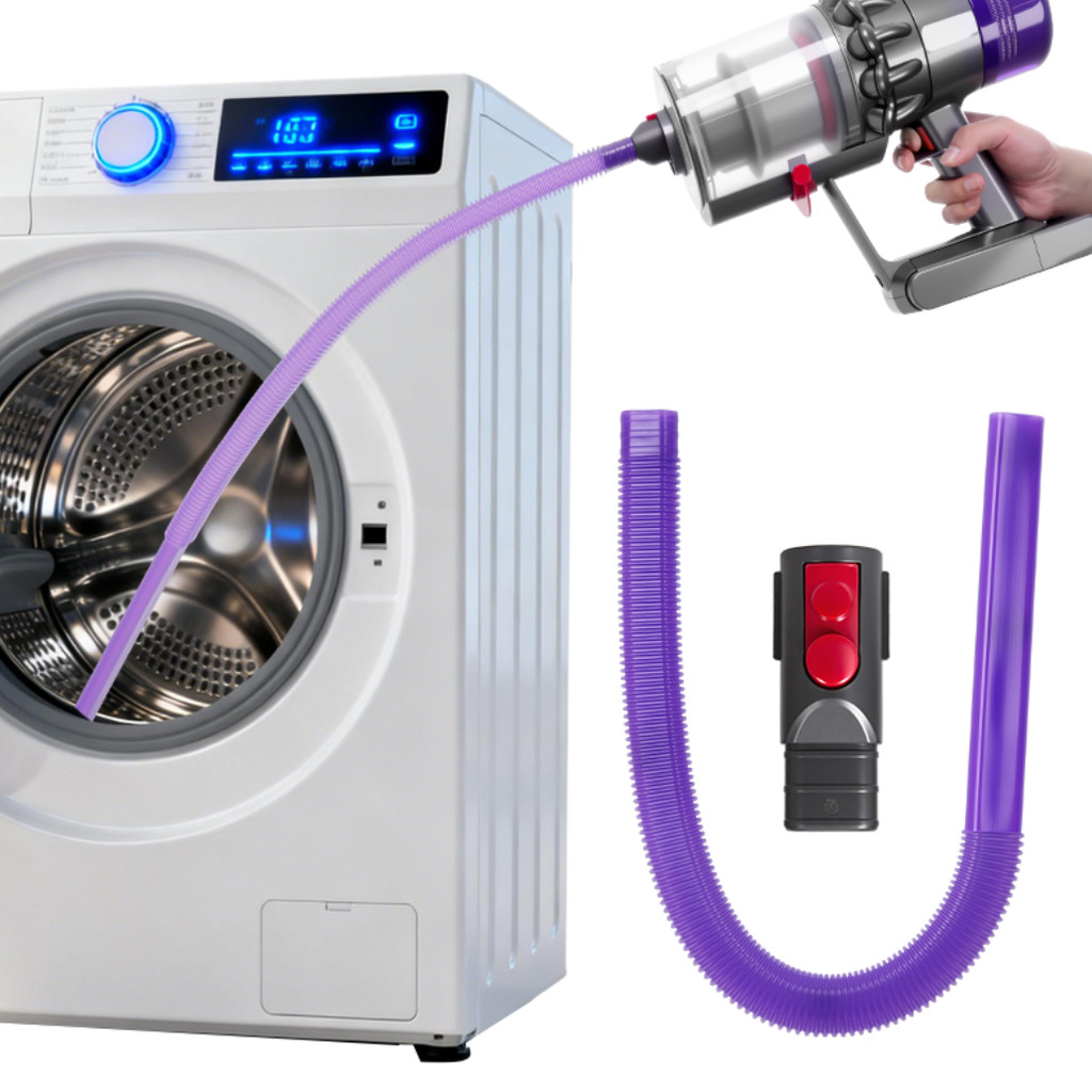 เข้ากันได้กับรุ่น Dyson V7/V8/V10/V11/V12/V15 - รวมชุดทําความสะอาดท่อไอเสียเครื่องเป่าและแปรงคอยล์คอนเดนเซอร์ตู้เย็น