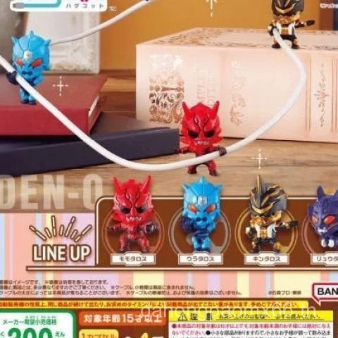 เวอร์ชั่นญี่ปุ่น Kamen Rider Den-O Hetero Demon God Series แคปซูลของเล่น Hug Data Cable Peach Taros 