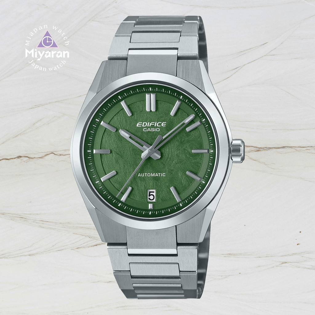 Casio EFK-100YD-3AJF นาฬิกาข้อมือผู้ชาย กลไกอัตโนมัติ ตัวเรือนสแตนเลส กระจกแซฟไฟร์ กันน้ำ 100 เมตร 《