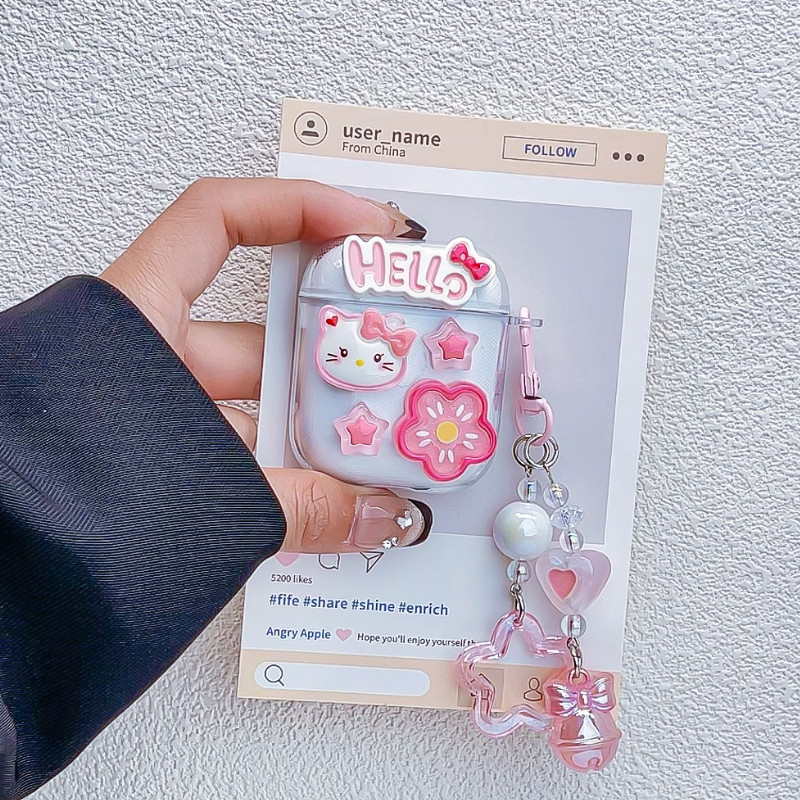 น่ารัก KT เหมาะสําหรับ Huawei freebudsSE2 บลูทูธ freebudspro3/pro2 หูฟัง 5i/4i/6i นุ่ม Glory หูฟัง X