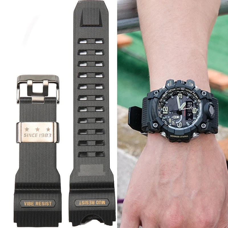 GWG1000 สายนาฬิกาเรซินสําหรับ Casio Gshock gwg1000 สายนาฬิกาผู้ชายกีฬาสายรัดข้อมือกันน้ําสร้อยข้อมือ