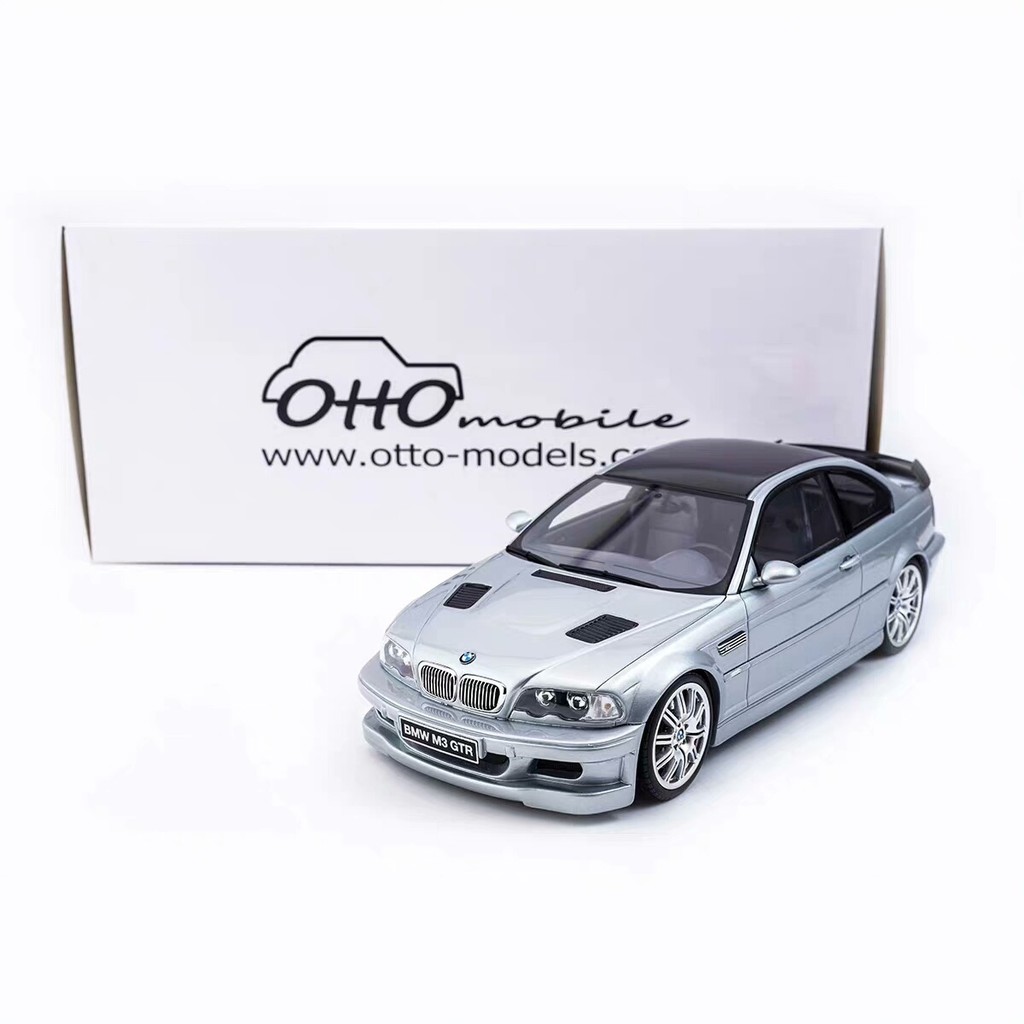 OTTO 1: 18 BMW BMW E46 M3 GTR STREET Version คอลเลกชันโมเดลรถเรซิ่น
