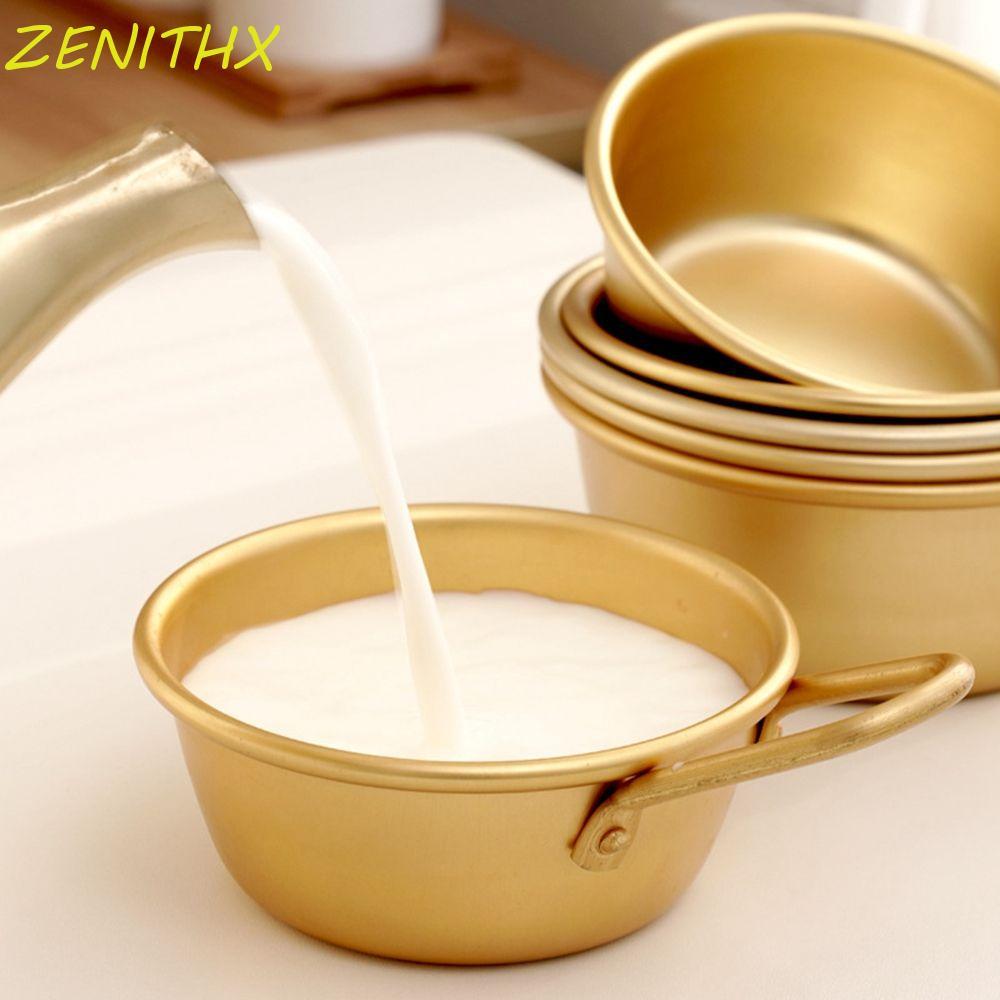 ZENITHX Cup Home Ramen Pot เครื่องครัวห้องครัวพร้อมที่จับ Fast Heating Bowl Cup