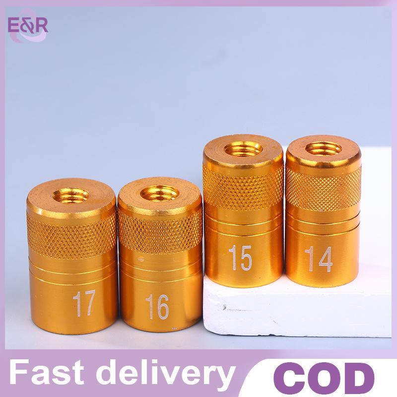 E&R 2 ชิ้น 10-17 เซนติเมตร Plunge Net Connector เบ็ดตกปลา Plunge Net Connector สกรู Plunge Net Head 