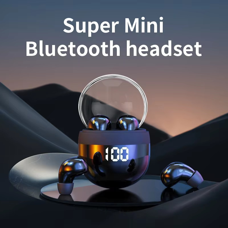 SK18 TWS กันน้ํา Dual ear สเตอริโอหูฟังไร้สายกีฬากลางแจ้งหูฟังหูฟังเกมเหมาะสําหรับ iPhone/Android