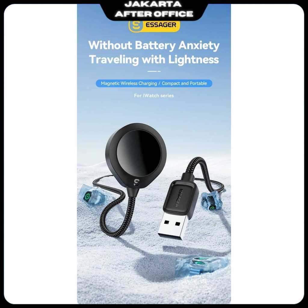 ESSAGER Charger Apple Watch แท่นชาร์จไร้สายแบบแม่เหล็ก 2.5W 1M - ES-WC14