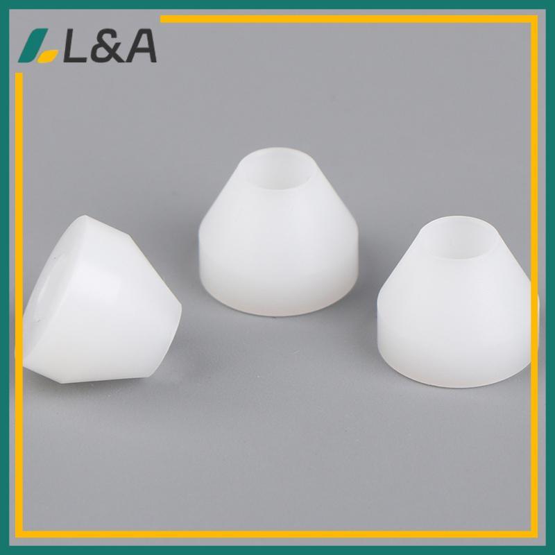 L&A 10PCS ปากกา Bushings สีขาวปากกา Bushings Non-Sti ทนทานปากกา Bushings สังเคราะห์ Bushings สําหรับ