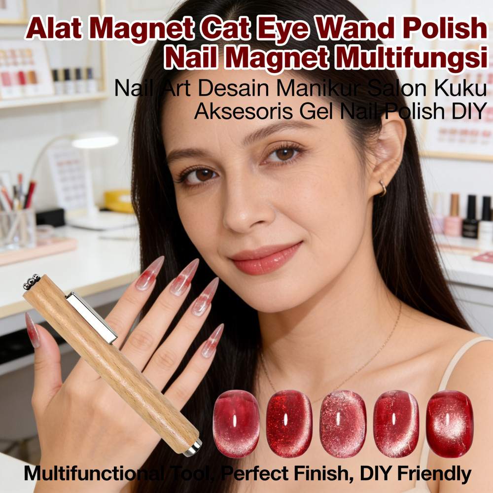 Wand Kuta Magnet DIY Polish Cat Eye Salon อุปกรณ์มัลติฟังก์ชั่นทําเล็บ