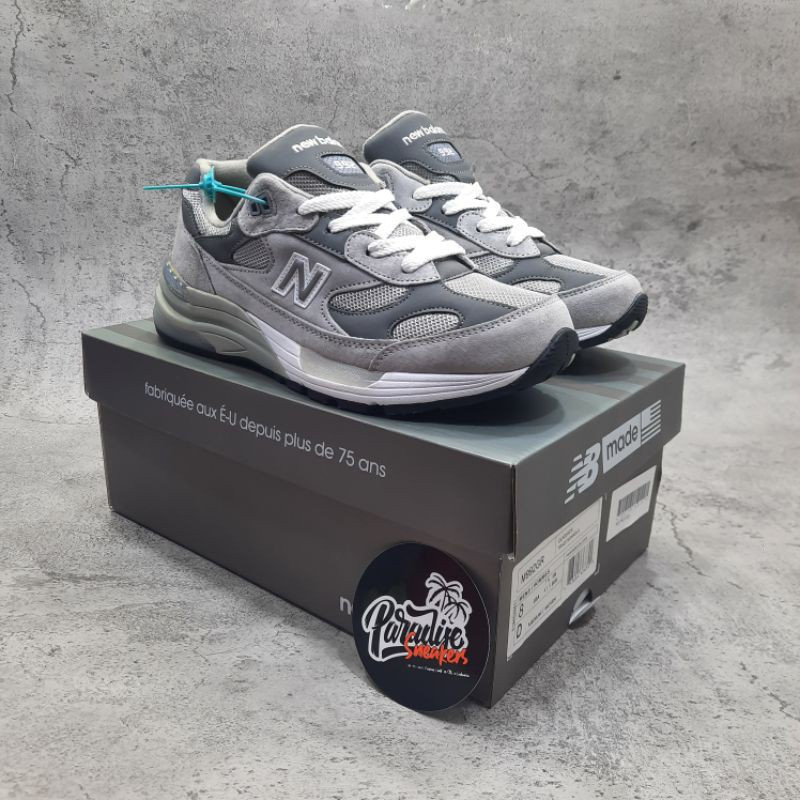 Newbaron newbaron 2021 รองเท้า New Balance 992 สีเทา A2H