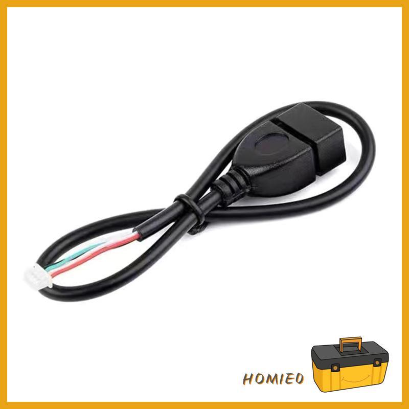 HOMIE0 USB TypeA ถึง 4Pin MX1 25 สายสําหรับ Lyra Plus ข้อมูลสําหรับอุปกรณ์ดิจิตอลอิเล็กทรอนิกส์ PC 3