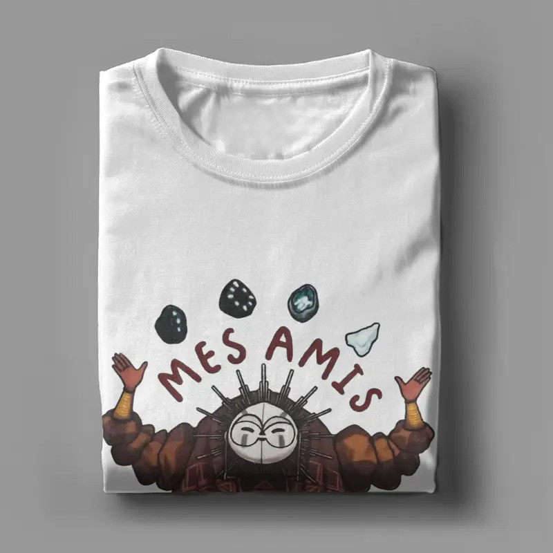 เสื้อยืด Men Expedition 33 ลาย Esquie and Rock Friends ผ้าฝ้าย 100% เสื้อแขนสั้นคอกลมดีไซน์ไม่ซ้ำใคร ไซส์ 6XL ราคา ถูกที่สุด ดีลบีเคเค แกลเลอรีภาพที่ 4