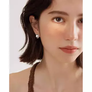 ✨LULU✨ Nari 925 needle (ML-070) ต่างหู ก้านเงิน(S925)