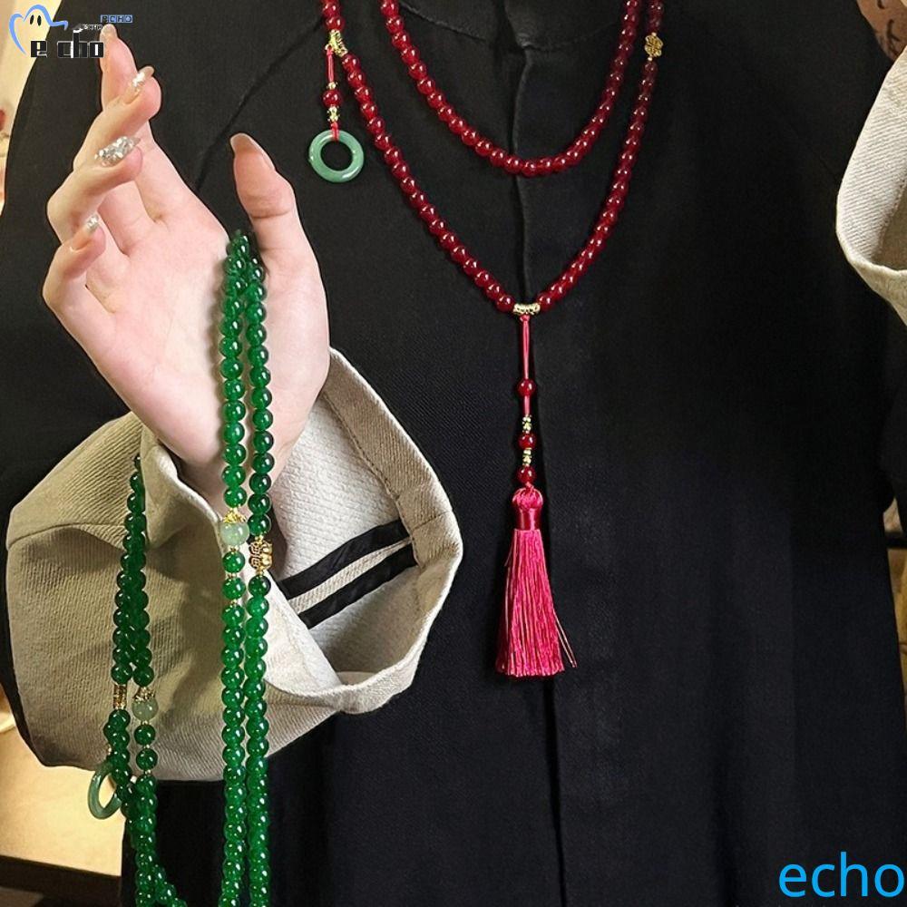 Pivot สร้อยคอลูกปัดแก้วVintage กับโซ่ พาให้ความงามแบบดั้งเดิมสไตล์Hanfuมาพบคุณ