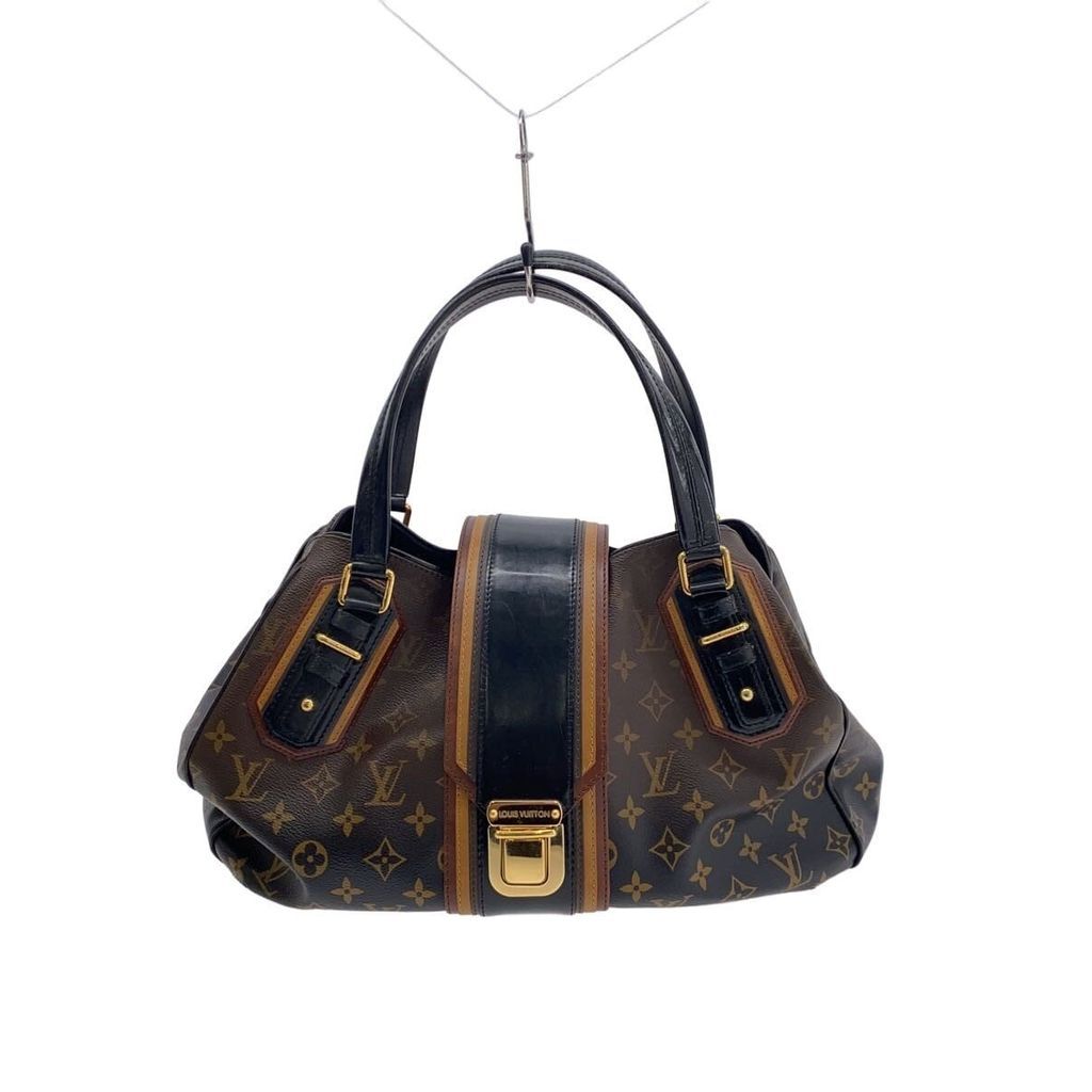 LOUIS VUITTON Handbag Greet_Monogram Mirage PVC Brown Direct from Japan Secondhand