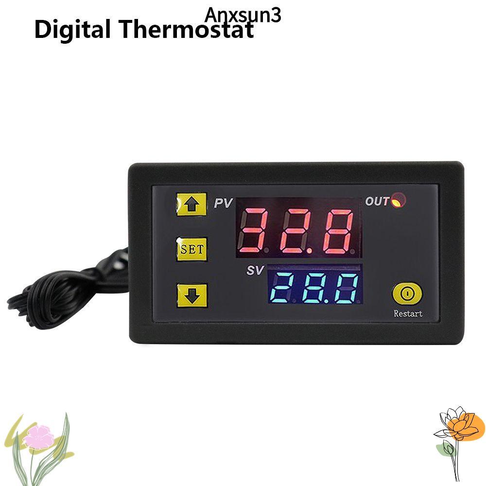 ANXSUN3 เครื่องควบคุมอุณหภูมิ W3230 20A พร้อมความร้อน/เย็นควบคุมเครื่องมือเทอร์โมโมดูล
