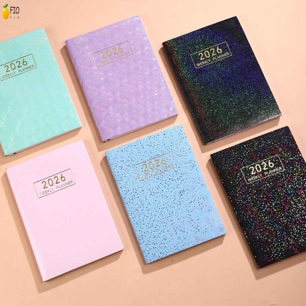 2026 Daily Planner Schedule Notebook A5 Daily Journal Planner ปฏิทินสําหรับ Home School Office Busin
